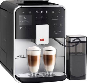 Melitta Volautomatisch koffiezetapparaat Barista TS Smart F850-101 zilver 21 koffierecepten & 8 gebruikersprofielen 2-kamer bonenreservoir