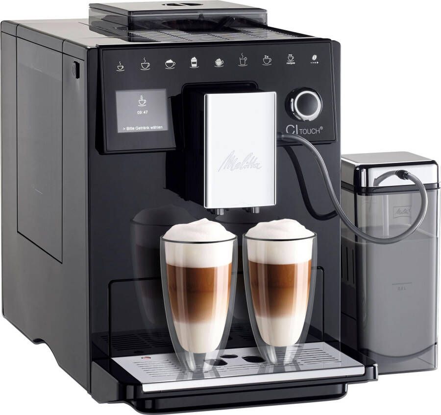 Melitta Volautomatisch koffiezetapparaat CI Touch F630-102 zwart Bedieningsplatform met touch & slide-functie fluisterstil maalwerk - Foto 10