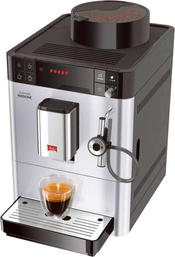 Melitta Volautomatisch koffiezetapparaat Passione One Touch F53 1-101 zilver Per kopje precies versgemalen Service-toets voor ontkalking & reiniging - Foto 3