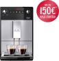 Melitta Volautomatisch koffiezetapparaat Purista F230-101 zilver zwart Favoriete koffie-functie compact & extra geruisloos - Thumbnail 3