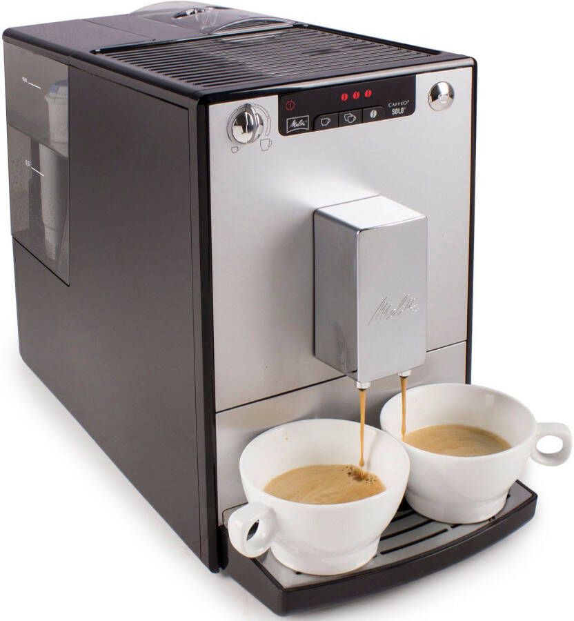 Melitta Volautomatisch koffiezetapparaat Solo E950-103 zilver zwart Perfect voor caffè crema & espresso slechts 20 cm breed - Foto 2