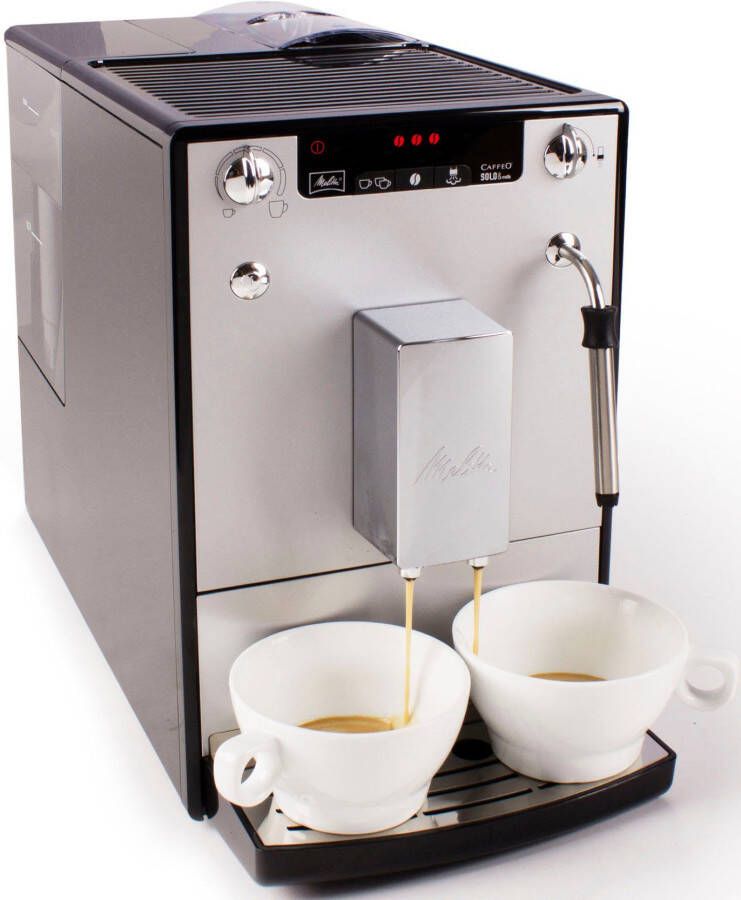Melitta Volautomatisch koffiezetapparaat Solo & Milk E953-202 zilverkleur zwart Caffè crema & espresso per one touch zuigmond voor melkschuim - Foto 9