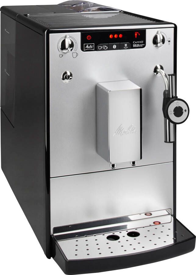 Melitta Volautomatisch koffiezetapparaat Solo & Perfect Milk E957-203 zilver zwart Coffee crème & espresso via one touch melkschuim & hete melk per draaiknop - Foto 11