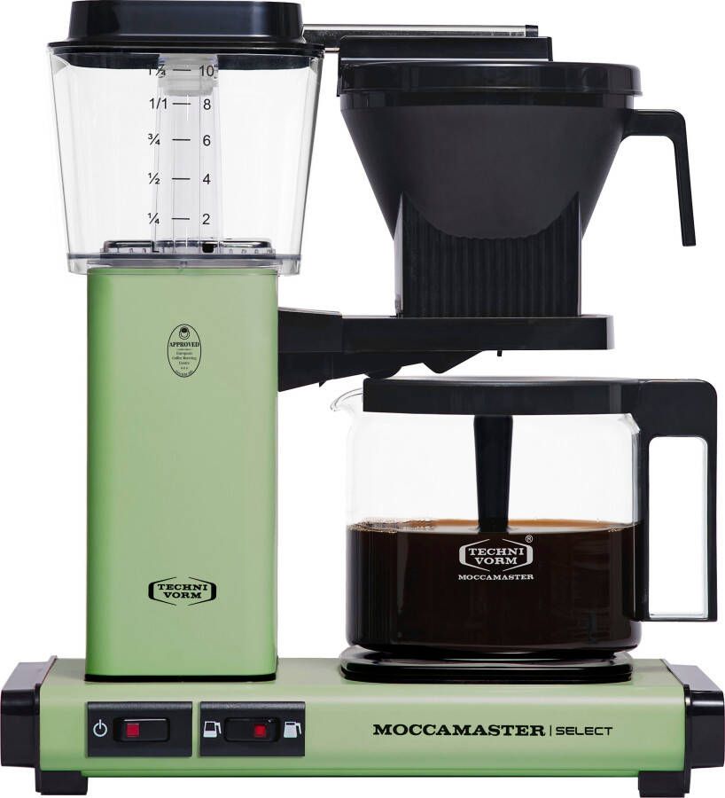 Moccamaster Filterkoffieapparaat KBG Select pastel groen 1 25 l