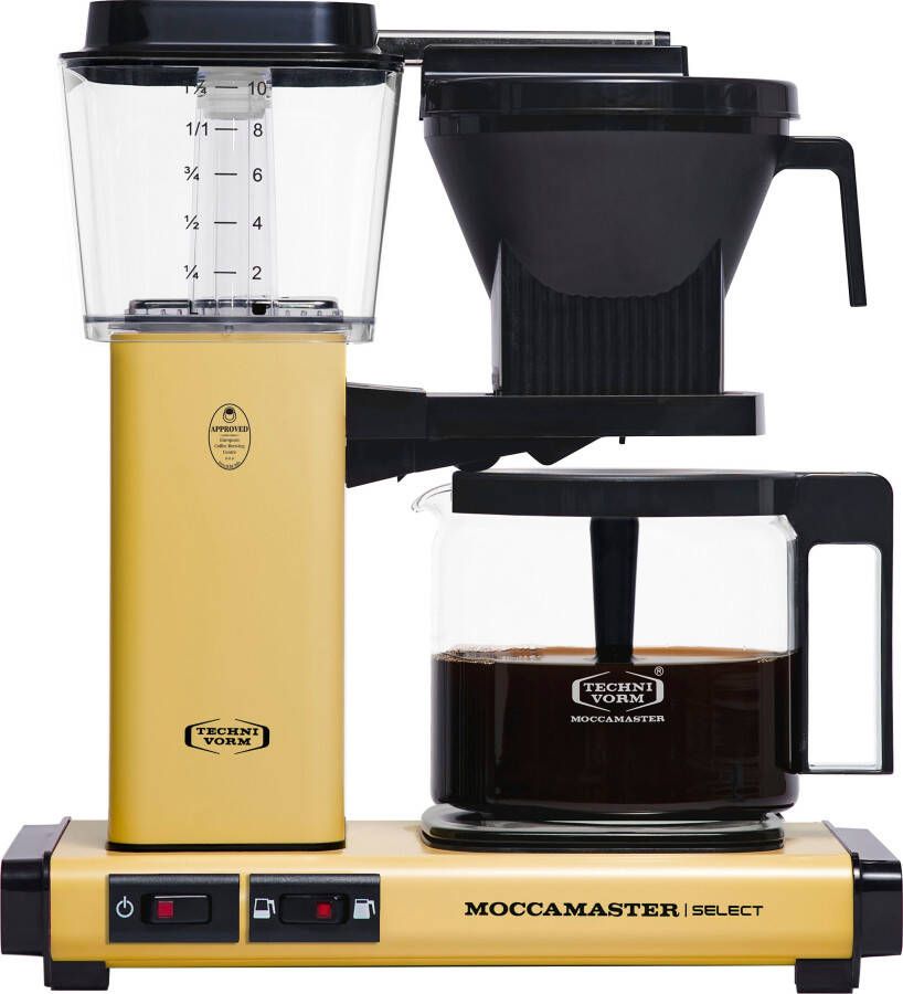 Moccamaster Filterkoffieapparaat KBG Select pastel yellow 1 25 l