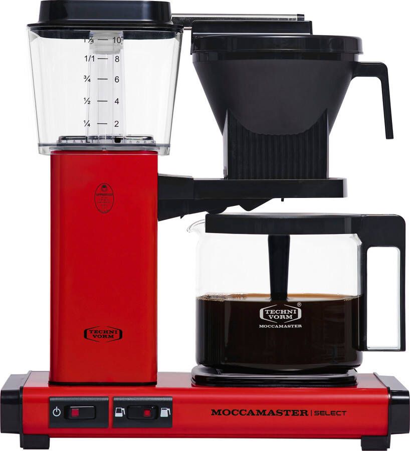 Moccamaster Filterkoffieapparaat KBG Select red 1 25 l