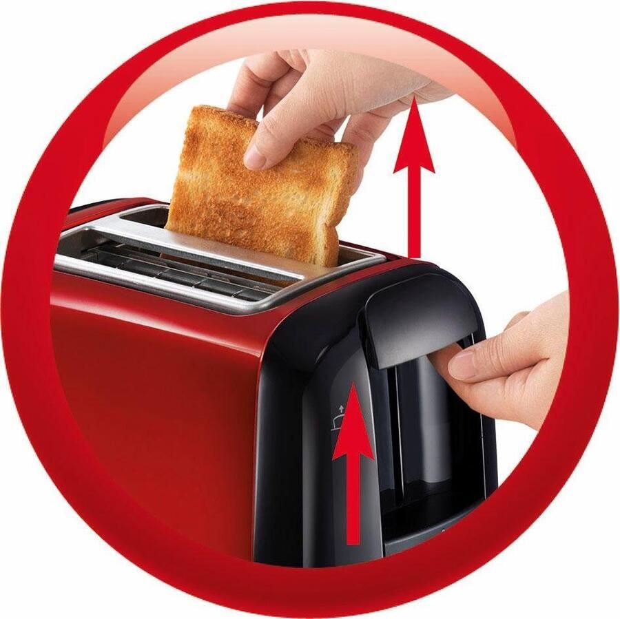 Moulinex Toaster LT261D Subito Liftfunctie 7 bruiningsgraden kruimellade - Foto 3