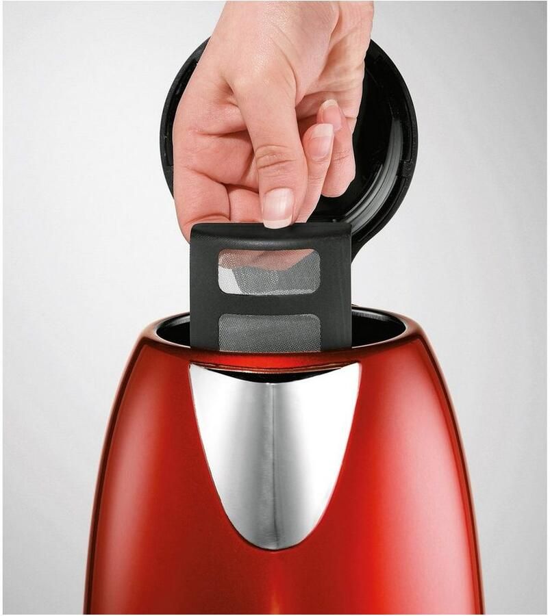 Moulinex Waterkoker BY5305 Subito 1 7 l afneembare antikalk-filter 360° draaibare basis edelstaal