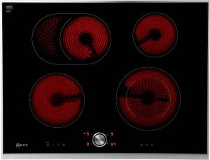 NEFF Elektrische kookplaat van SCHOTT CERAN T17TT76N1 met twistpad bediening