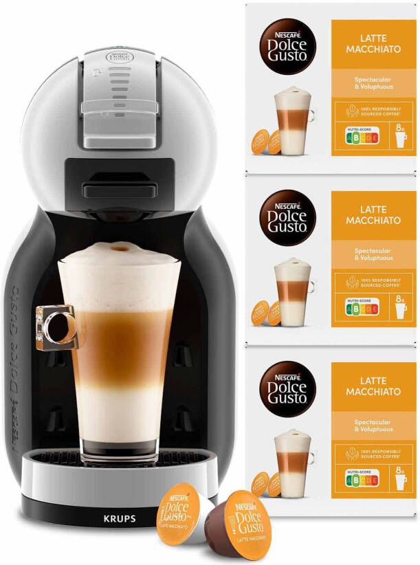 Nescafé Dolce Gusto Koffiecapsulemachine KP123B Mini Me incl. 3 pakketten latte macchiato - Foto 13