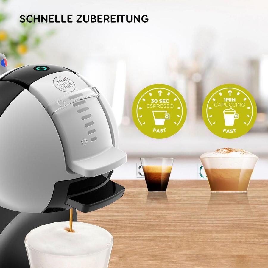 Nescafé Dolce Gusto Koffiecapsulemachine KP123B Mini Me incl. 3 pakketten latte macchiato - Foto 2