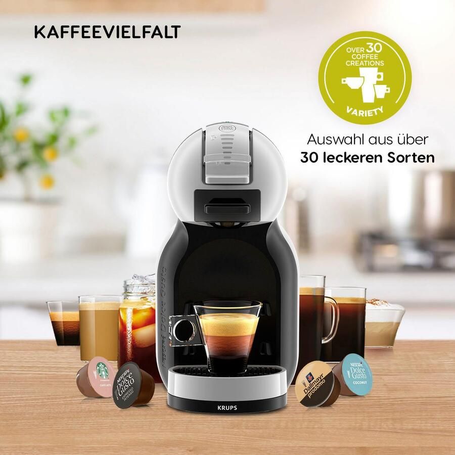 Nescafé Dolce Gusto Koffiecapsulemachine KP123B Mini Me incl. 3 pakketten latte macchiato - Foto 4