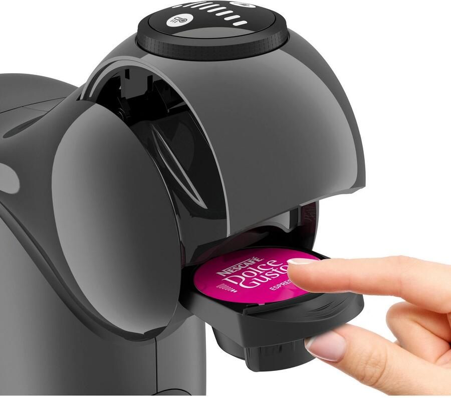 Krups NESCAFÉ Dolce Gusto Genio S KP243B Koffiecupmachine Antraciet Automatische Stop Eenvoudig Personaliseren Met XL-functie Voor Dolce Gusto Cups - Foto 4