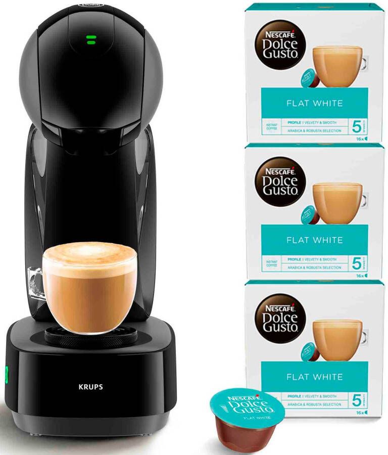 Nescafé Dolce Gusto Koffiecapsulemachine KP2708 Infinissima Touch Automatic incl. 3 pakken dolce gusto flat white t.w.v. €17 97 (adviesprijs) - Foto 20