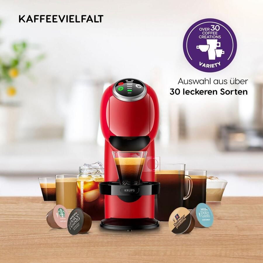 Nescafé Dolce Gusto Koffiecapsulemachine KP3405 Genio S Plus Temperatuurkeuze automatische uitschakeling 0 8 liter waterreservoir - Foto 7
