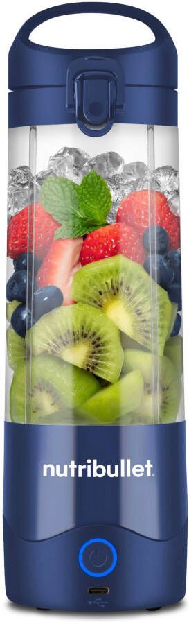 NutriBullet Portable 0 475 l Sportblender Blauw Marineblauw - Foto 2