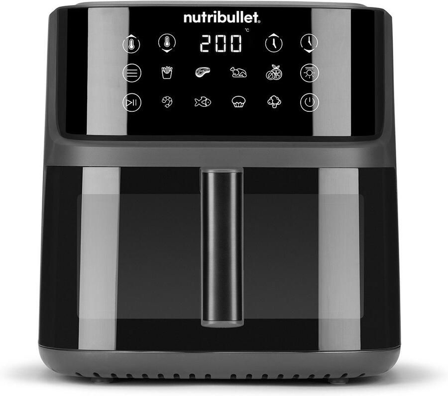 Nutribullet Airfryer CRISPLITE™ NBA0811DG PFAS vrij groot volume 3-in-1 omkeerbare Crisp- Grill- Pizzaplaat - Foto 6