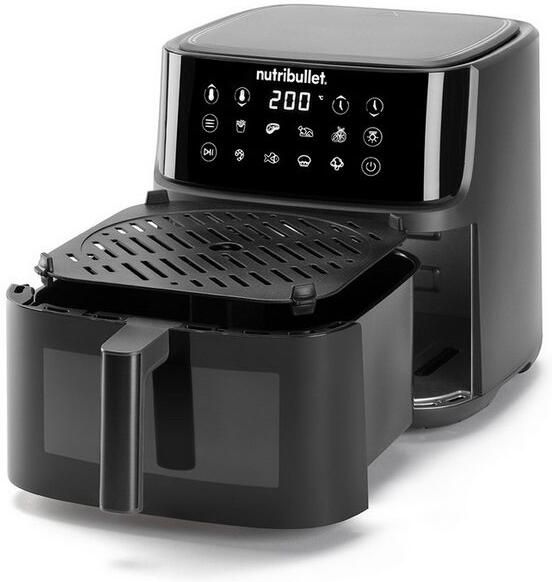 Nutribullet Airfryer CRISPLITE™ NBA0811DG PFAS vrij groot volume 3-in-1 omkeerbare Crisp- Grill- Pizzaplaat - Foto 5