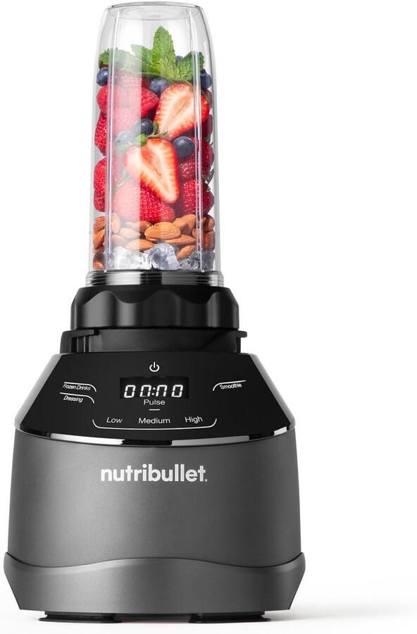 Nutribullet Blender Full Size Blender Combo NBF580B Blender 1200 Watt - Foto 4
