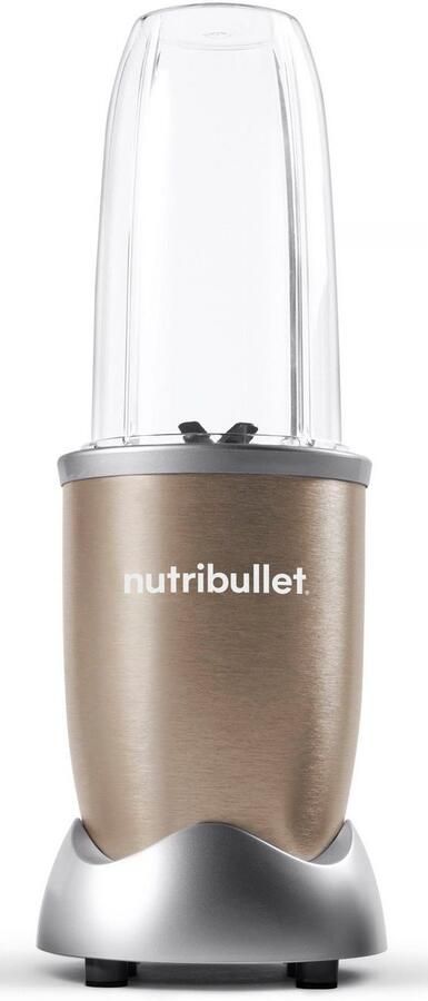Nutribullet Blender Pro NB907CP compacte mixer 900W 2 mengbekers (700+925ml) Champagne Drukkken draaien mixen sterke motor beker+accessoires vaatwasmachinebestendig - Foto 8