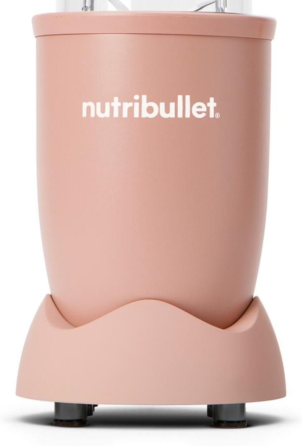 Nutribullet Blender Pro NB907MACL compacte mixer 900 W 2 mengbekers (700+925ml) Roze Drukkken draaien mixen sterke motor beker+accessoires vaatwasmachinebestendig - Foto 6