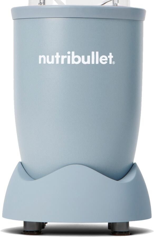 Nutribullet Blender Pro NB907MASL- compacte mixer 900W 2 mengbekers(700+925ml) Lichtblauw Drukkken draaien mixen sterke motor beker+accessoires vaatwasmachinebestendig - Foto 6