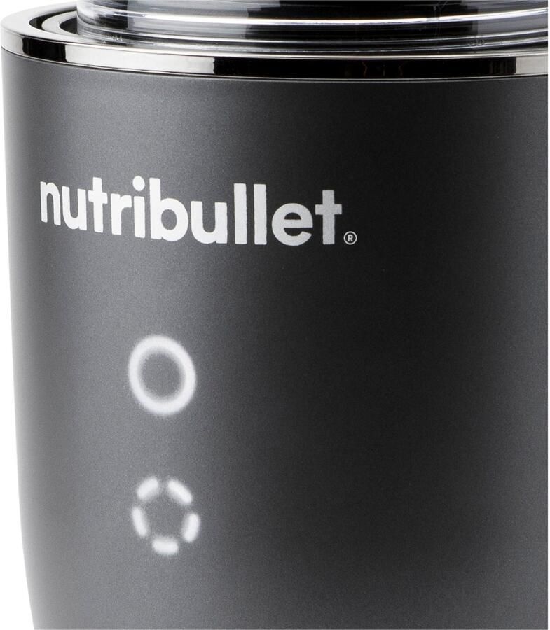 Nutribullet Smoothie-maker Ultra NB1206DGCC 1200W 2 mengbekers (900&700ml) grijs Verlicht bedieningspaneel krachtig en stil 2 to-go deksels - Foto 6