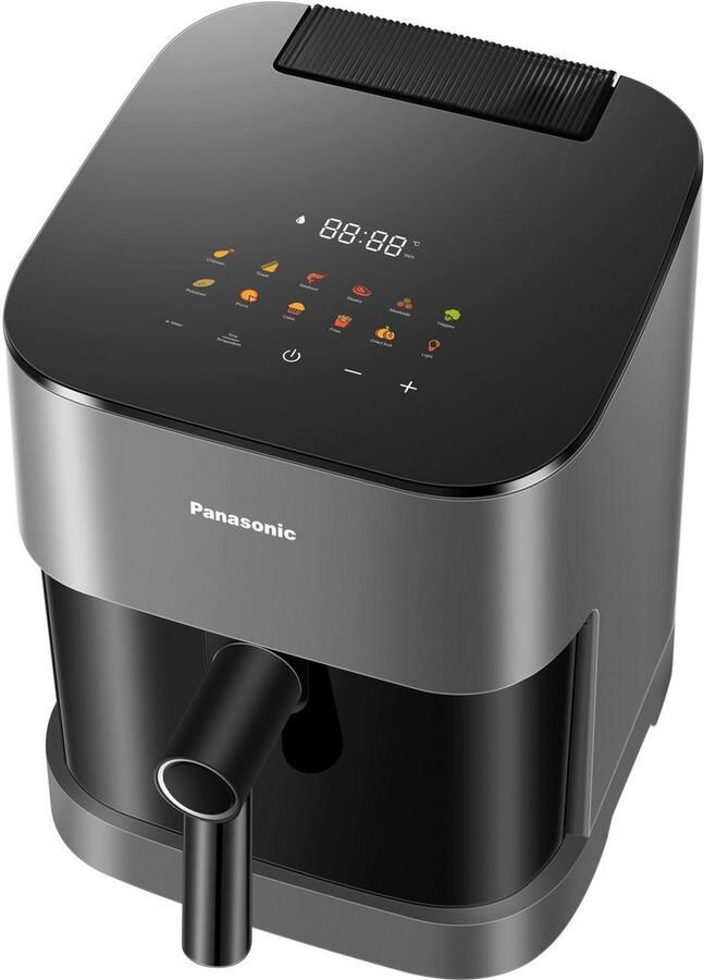 Panasonic NF-CC500SXE friteuse Enkel 5 l Vrijstaand 1450 W Heteluchtfriteuse Grijs - Foto 16