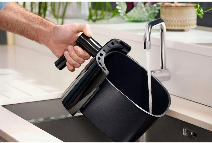 Panasonic NF-CC500SXE friteuse Enkel 5 l Vrijstaand 1450 W Heteluchtfriteuse Grijs - Foto 18