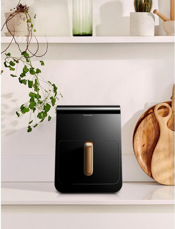 Panasonic NF-CC600AXE Airfryer 6 l 1450 W CoolTouch-behuizing Stoomtoevoeging Digitale timer LC-display Kijkvenster - Foto 6