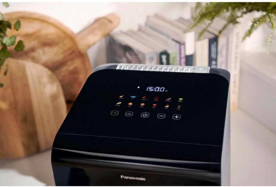 Panasonic NF-CC600AXE Airfryer 6 l 1450 W CoolTouch-behuizing Stoomtoevoeging Digitale timer LC-display Kijkvenster - Foto 12