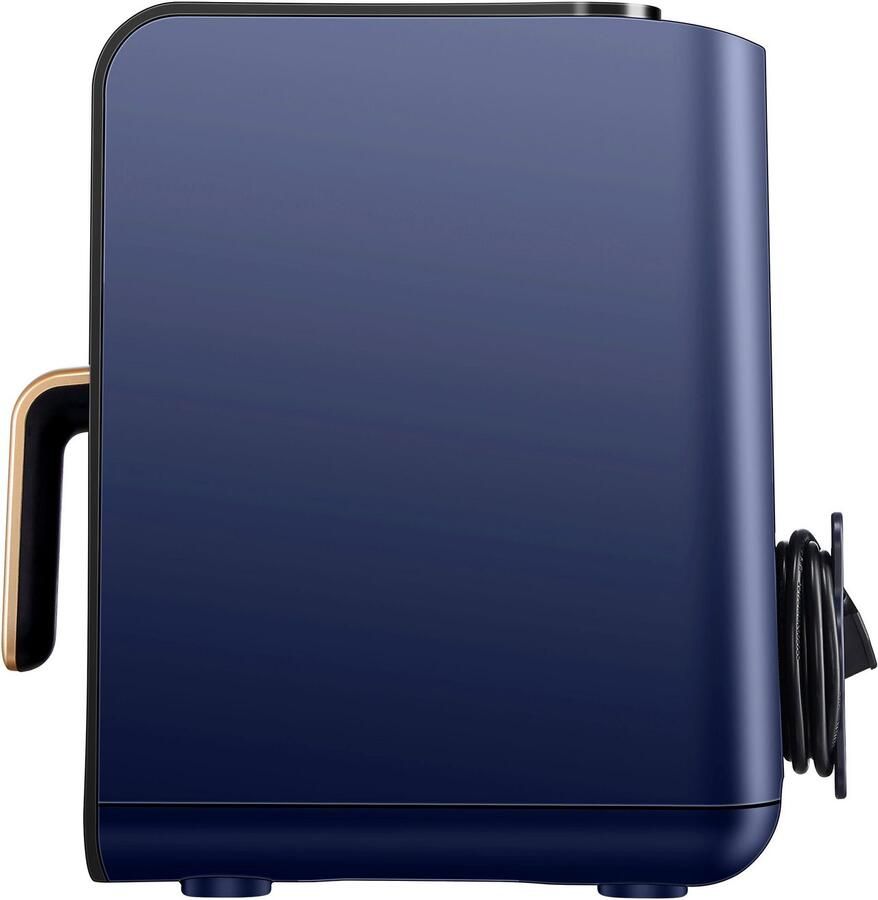 Panasonic NF-CC600AXE Airfryer 6 l 1450 W CoolTouch-behuizing Stoomtoevoeging Digitale timer LC-display Kijkvenster