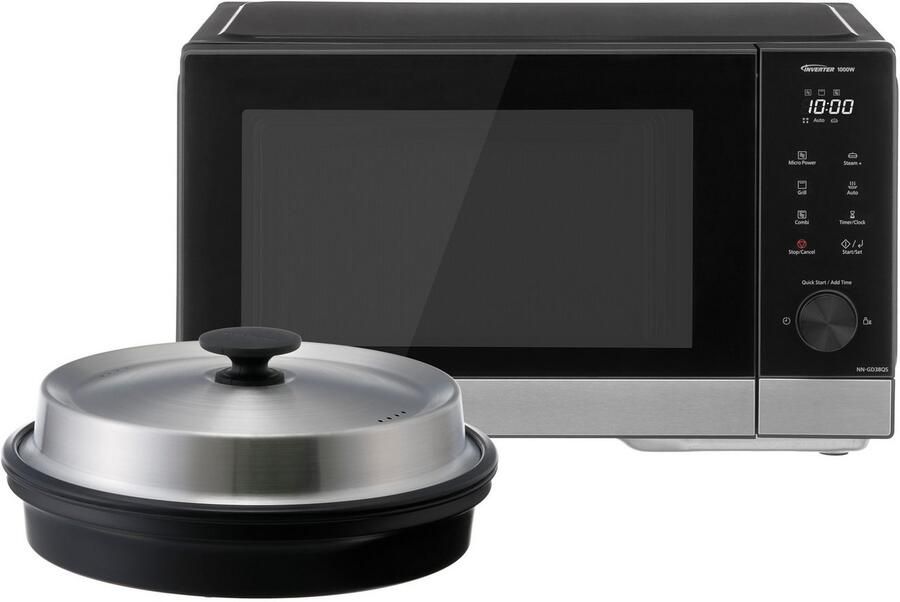 Panasonic Magnetron NN-GD38QSEPG Magnetron met grillfunctie Inverter technologie incl. 4-in-1 stoom+ pot - Foto 2