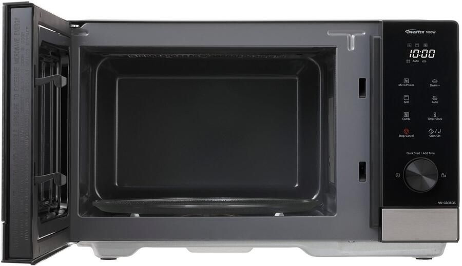 Panasonic Magnetron NN-GD38QSEPG Magnetron met grillfunctie Inverter technologie incl. 4-in-1 stoom+ pot - Foto 4