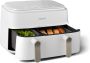Philips 3000 series NA353 10 friteuse Dubbel 9 l Vrijstaand 2750 W Heteluchtfriteuse Grijs - Thumbnail 2