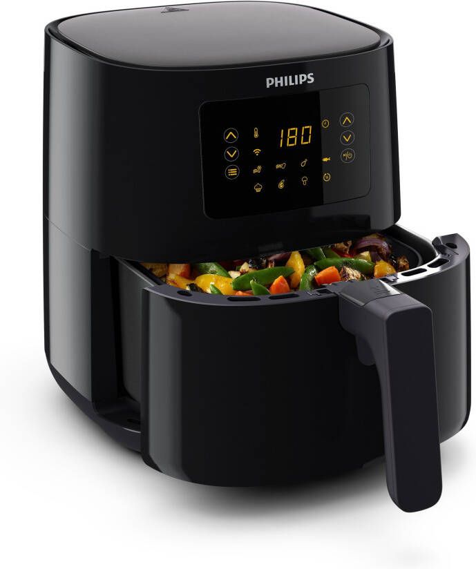Philips Essential App Connect Airfryer 5000 Series- HD9255 90 4 1 liter (L) Heteluchtfriteuse RapidAir 13 in 1 kookfuncties - Foto 12