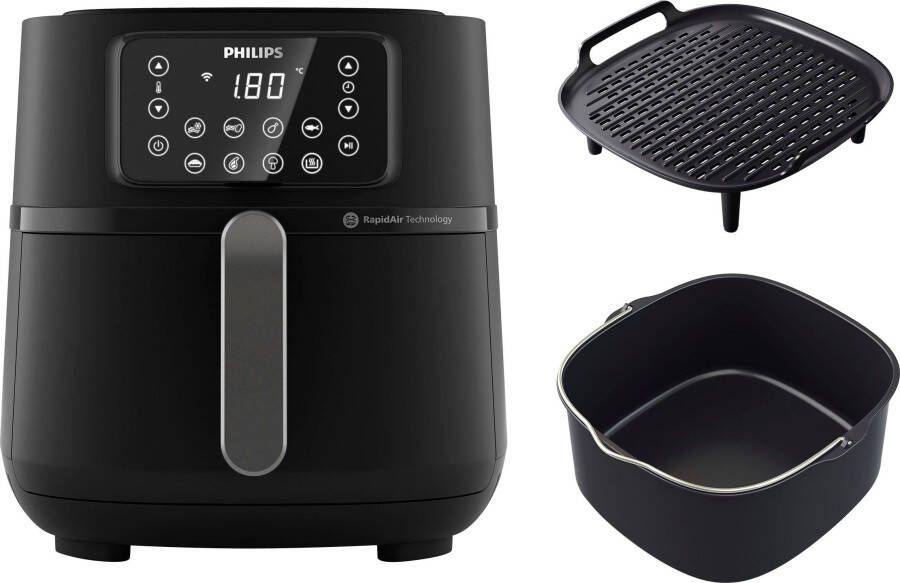 Philips Airfryer Connected 5000 Series HD9285 96 7 2 liter (XXL) Heteluchtfriteuse 16 programma's Quickclean Met bakvorm & grillplaat - Foto 2