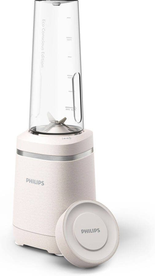 Philips Eco Conscious Edition Blender gemaakt van gerecycled materiaal 0 6 L 350 W Wit (HR2500 00) - Foto 2