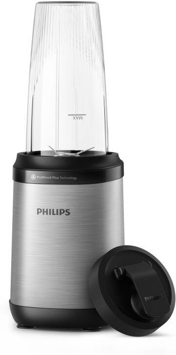 Philips Blender HR2764 00 5000 Series met ProBlend Plus-technologie 700ml tritan beker compact ontwerp roestvrij staal zwart