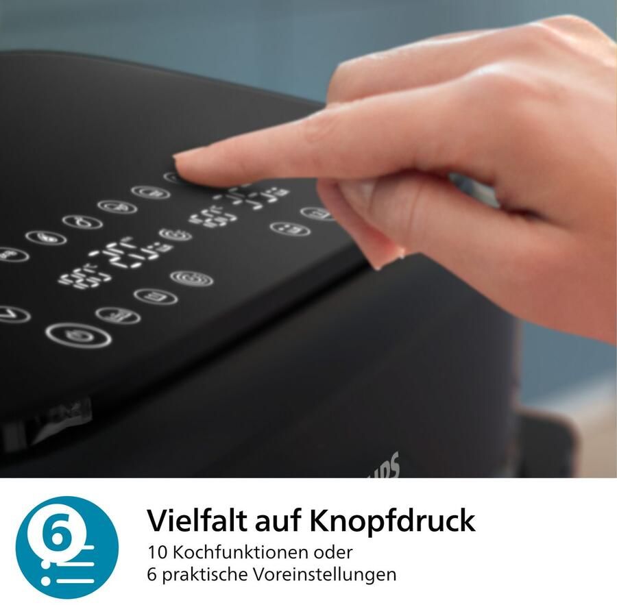 Philips 1000 Series Dual Basket Airfryer NA150 00 Dubbele Mand Flexible Basket 7.1L Tot 5 Personen - Foto 4