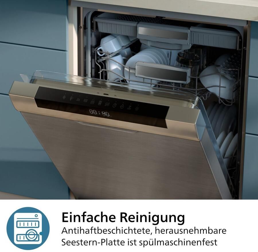 Philips Airfryer 2000 NA231 00 met 6.2L kijkvenster RapidAir technologie en 13 kookfuncties zwart zilver - Foto 5