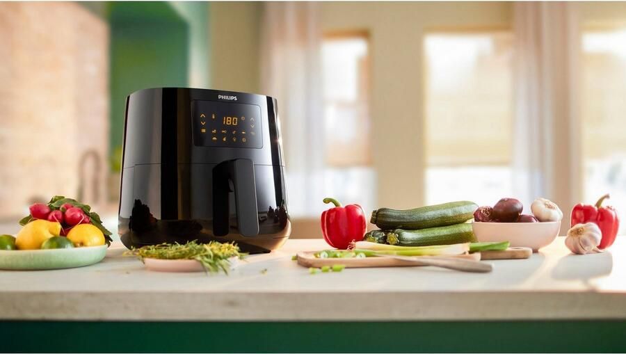 Philips Airfryer Essential 3000 Series HD9270 90 6 2 liter (XL) Heteluchtfriteuse Rapid Air 14 in 1 kookfuncties - Foto 9