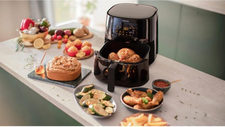 Philips Airfryer Essential 3000 Series HD9270 90 6 2 liter (XL) Heteluchtfriteuse Rapid Air 14 in 1 kookfuncties - Foto 7
