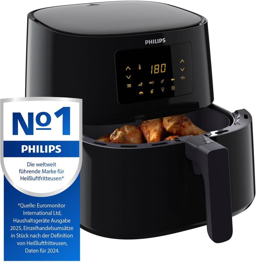 Philips Airfryer Essential 3000 Series HD9270 93 6 2 liter (XL) Heteluchtfriteuse RapidAir 14 in 1 kookfuncties Met bakvorm - Foto 4