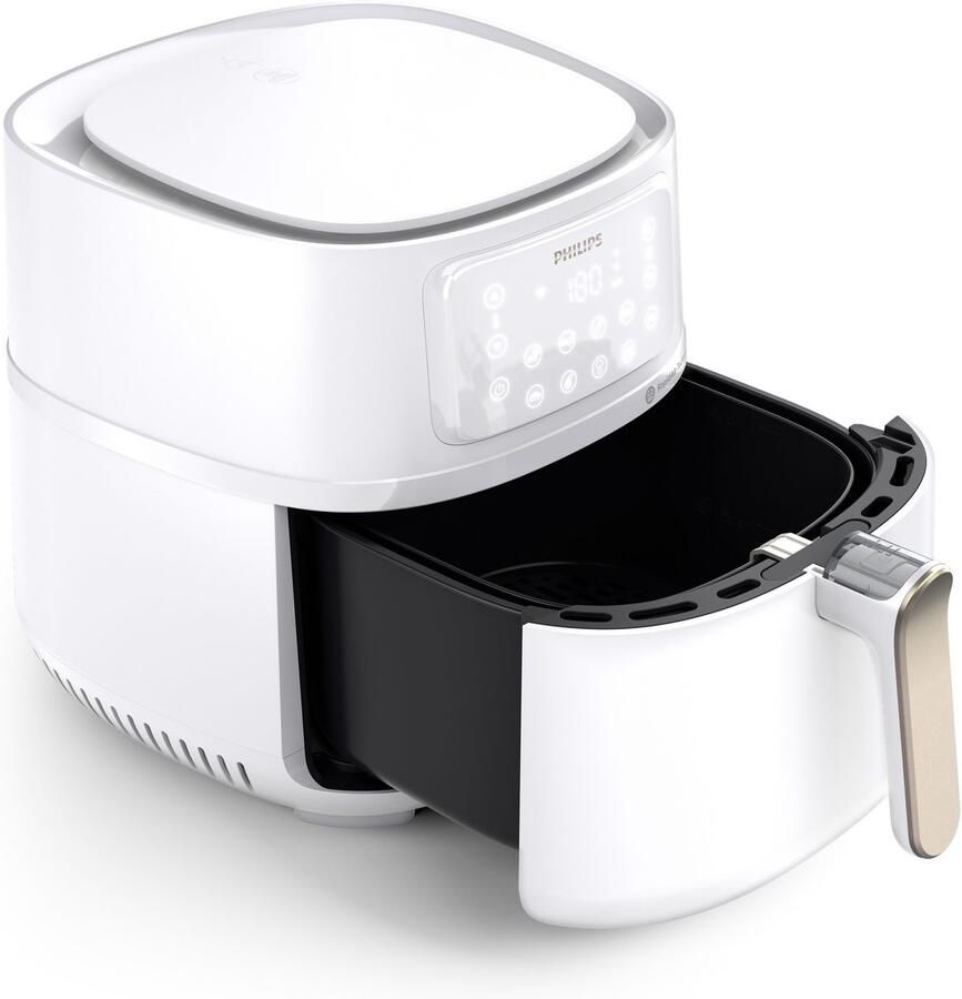 Philips 5000 series Airfryer 7.2L Friggitrice ad aria 16 in 1 App per ricette HD9285.00 Argento Bianco - Foto 7