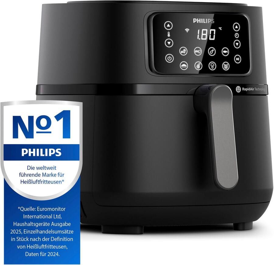 Philips Airfryer Connected 5000 series HD9285 90 7 2 liter (XXL) Heteluchtfriteuse Rapid Air App Connect - Foto 7