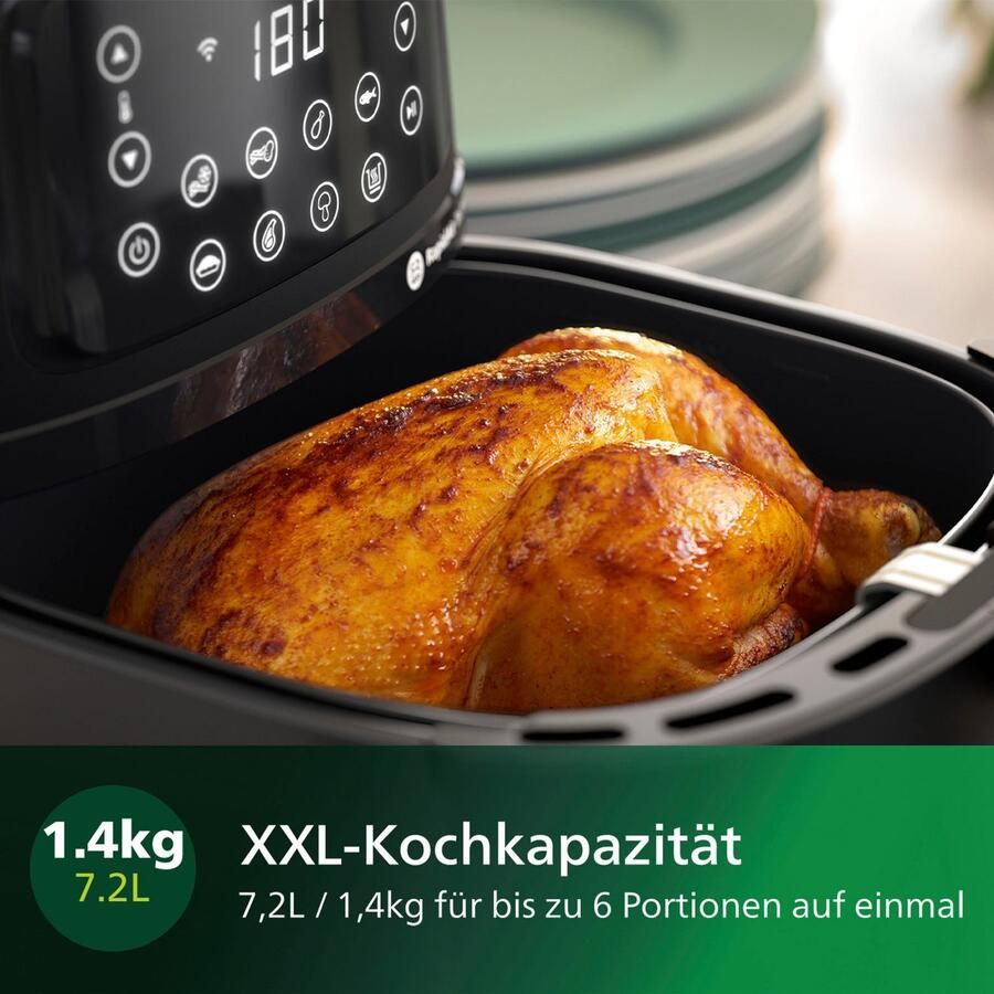 Philips Airfryer Connected 5000 series HD9285 90 7 2 liter (XXL) Heteluchtfriteuse Rapid Air App Connect - Foto 4