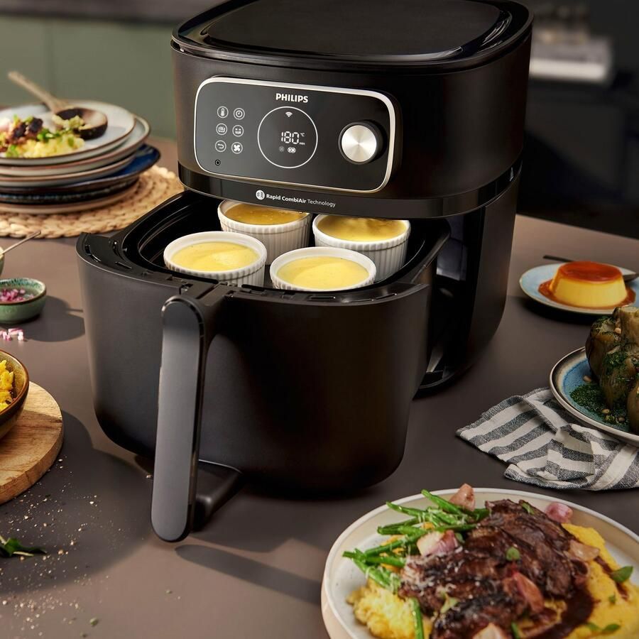 Philips 7000 Series Airfryer Combi XXL Connected HD9876 90 Rapid Combi Air 8.3L Tot 6 Personen - Foto 3