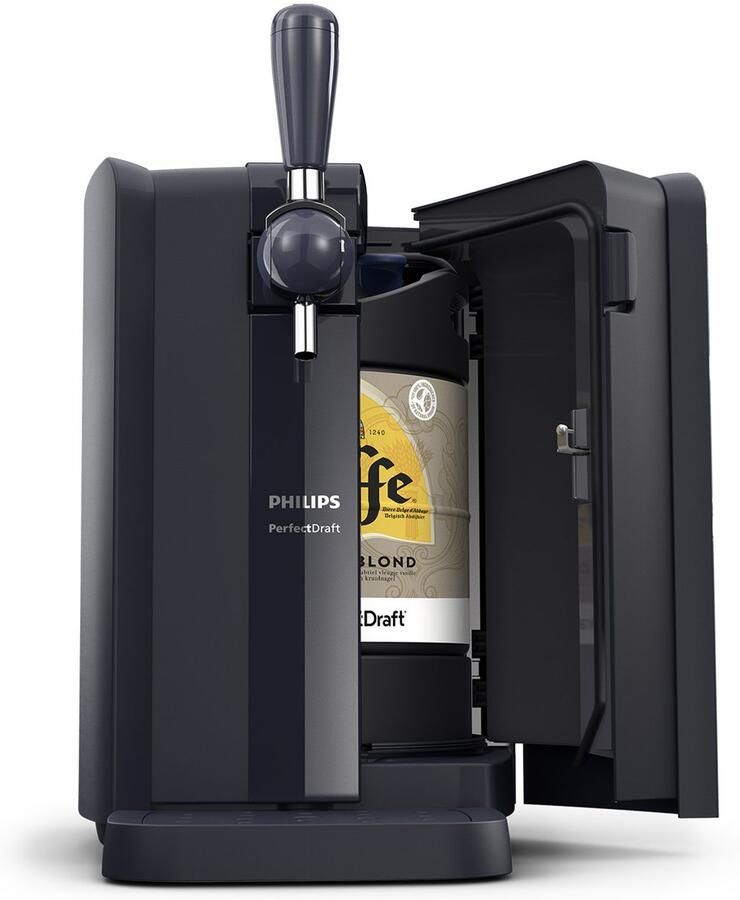 Philips Biertapinstallatie Perfect Draft 5000 Series HD3761 60 met 3 graden koeling en led-verlichting donkerblauw - Foto 7