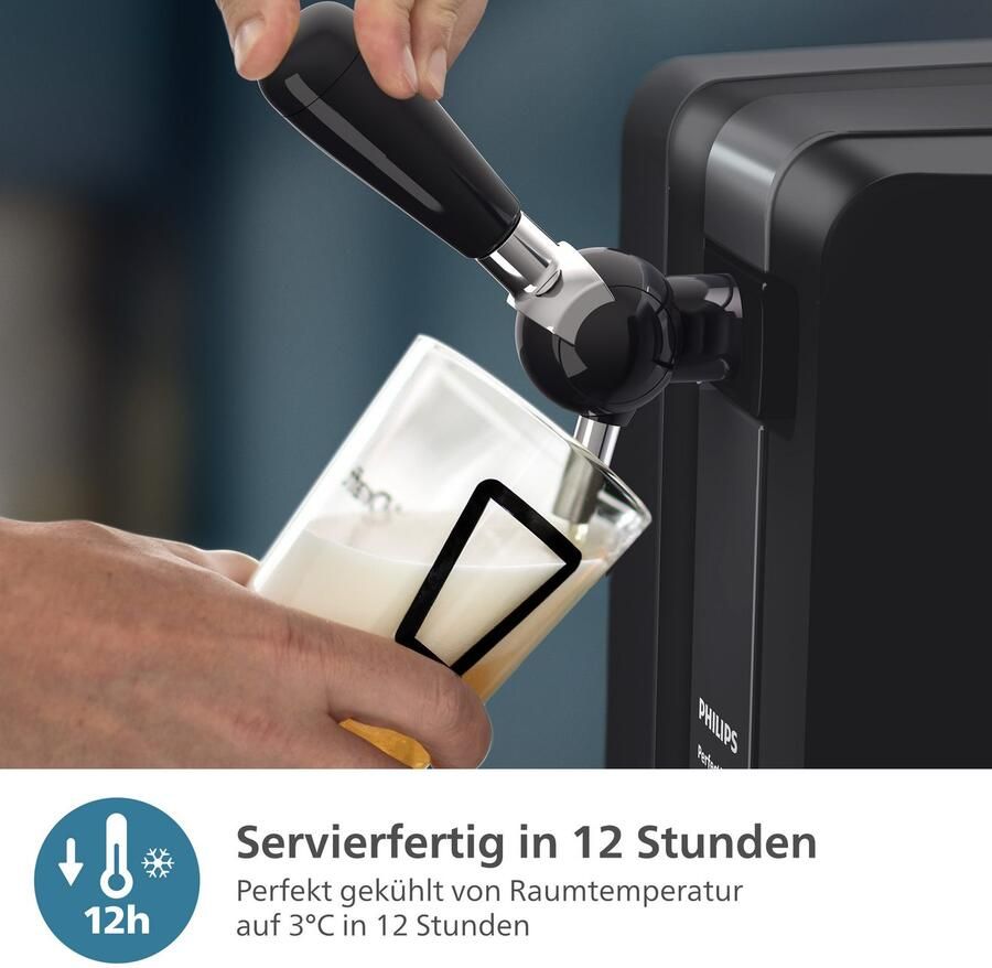 Philips Biertapinstallatie Perfect Draft 5000 Series HD3761 60 met 3 graden koeling en led-verlichting donkerblauw - Foto 2